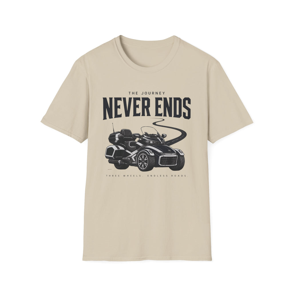 The Journey Never Ends T-Shirt