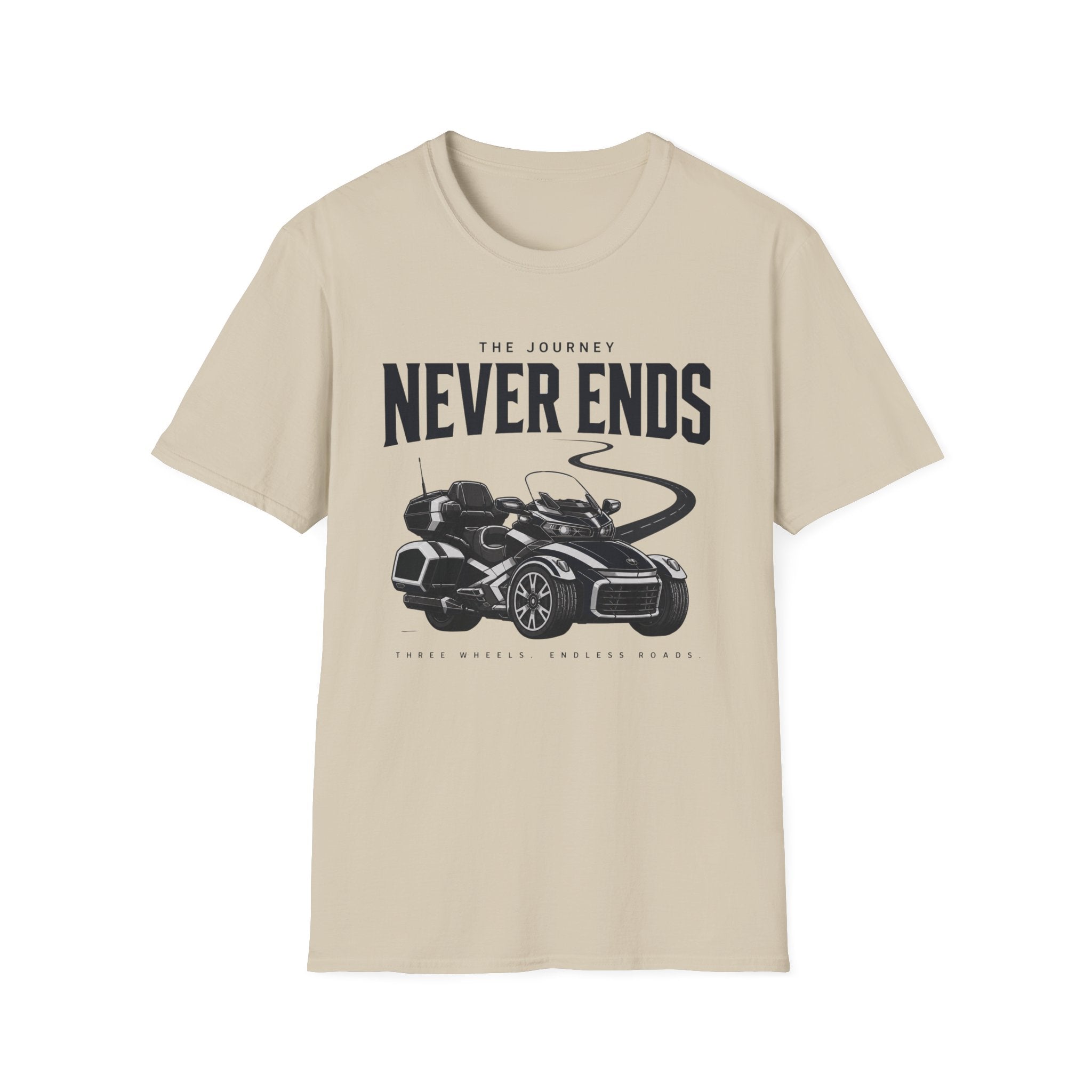 The Journey Never Ends T-Shirt