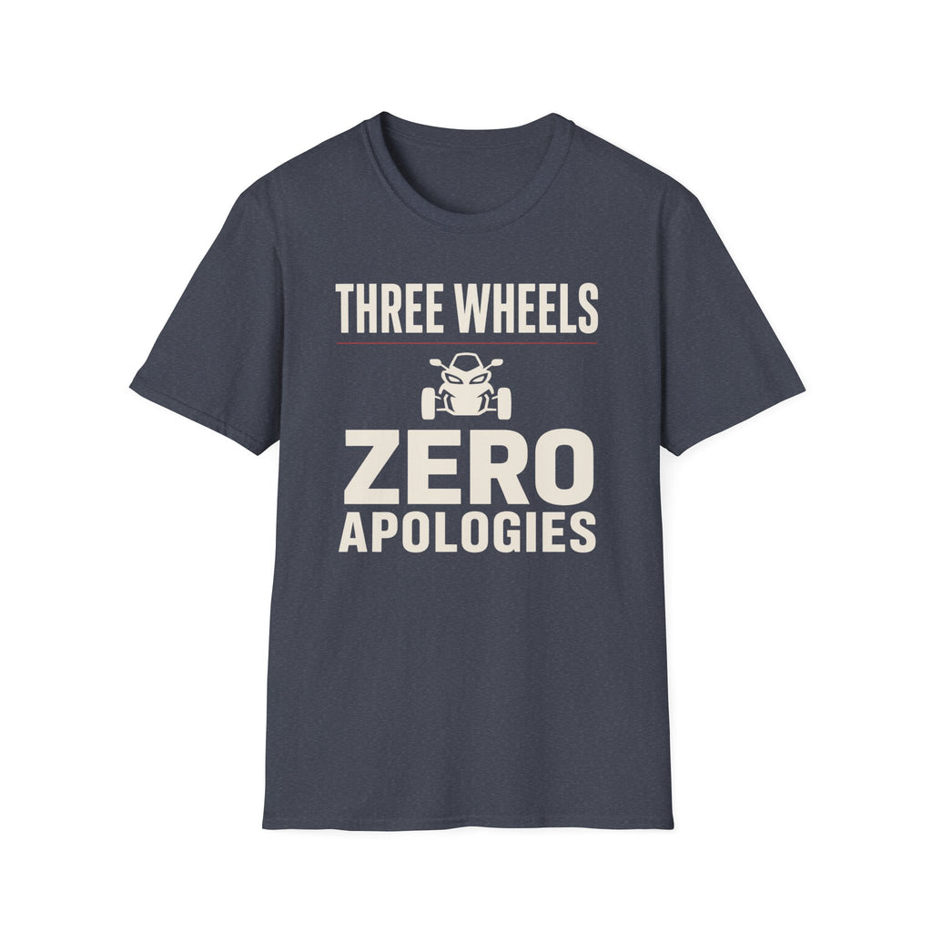 Three Wheels Zero Apologies T-Shirt