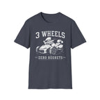 3 Wheels Zero Regrets T-Shirt