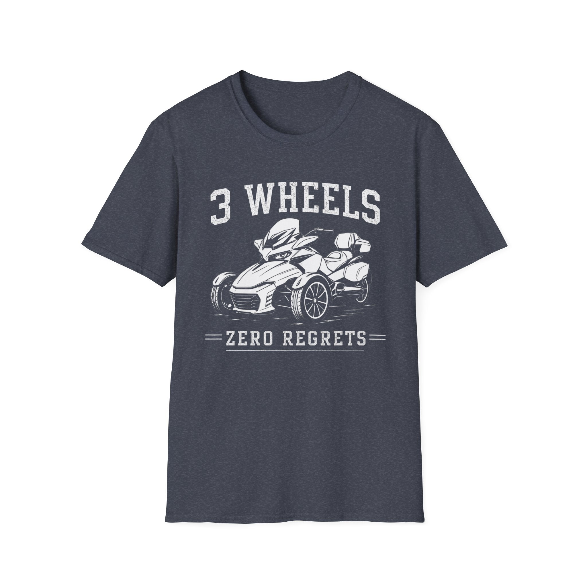 3 Wheels Zero Regrets T-Shirt