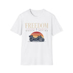 Freedom Doesn't Retire Sunset T-Shirt