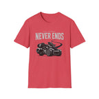 The Journey Never Ends White T-Shirt