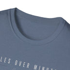 Miles Over Minutes Black Shirt T-Shirt