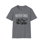 The Journey Never Ends White T-Shirt