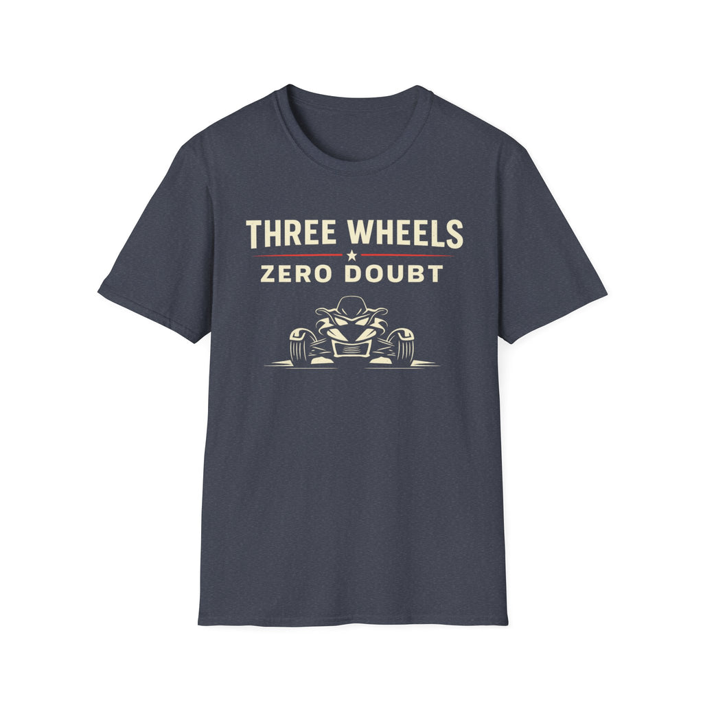 Three Wheels Zero Doubt T-Shirt