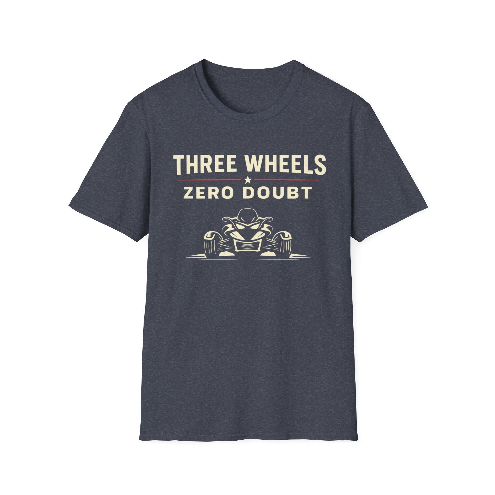 Three Wheels Zero Doubt T-Shirt
