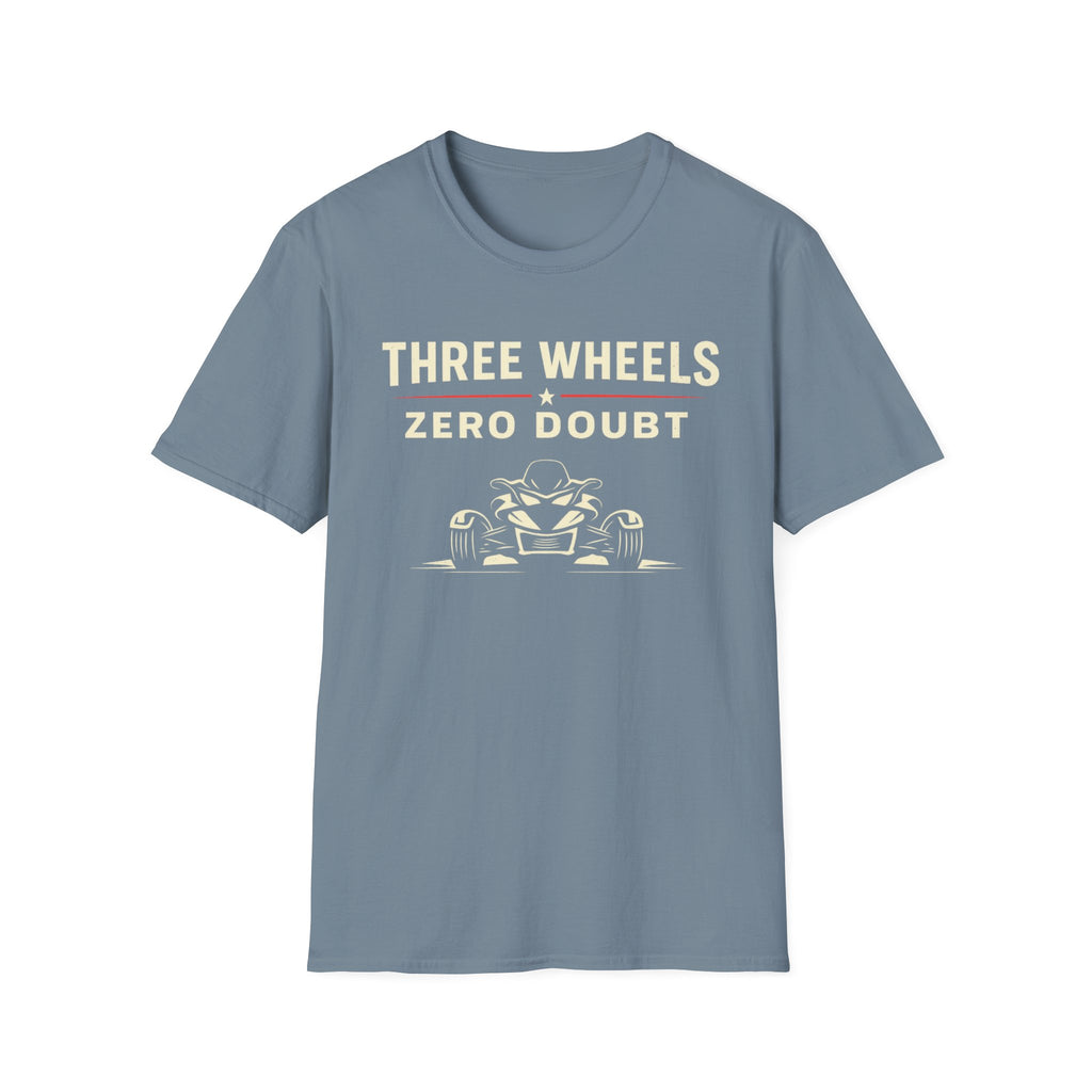 Three Wheels Zero Doubt T-Shirt