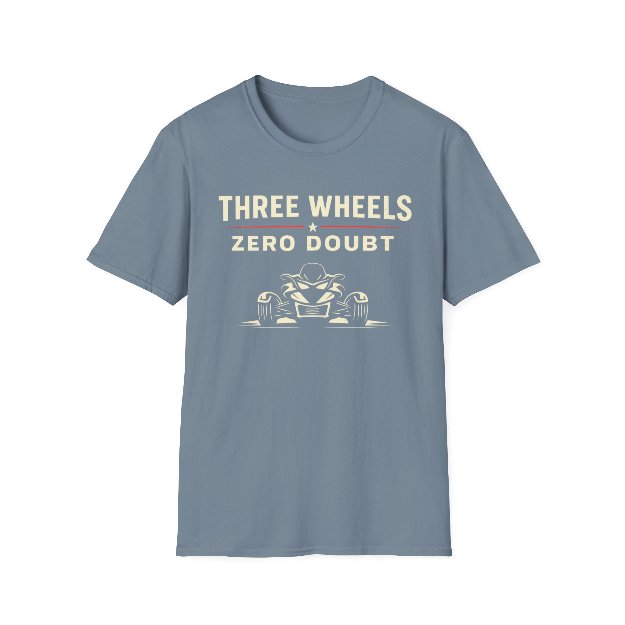 Three Wheels Zero Doubt T-Shirt