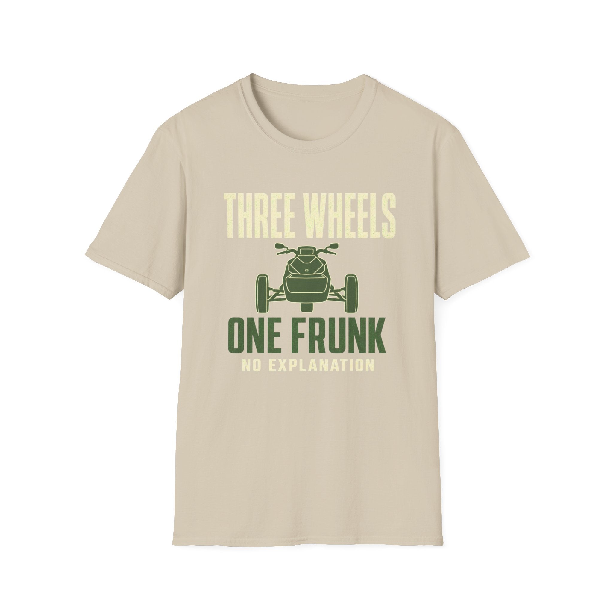 Three Wheels One Frunk T-Shirt