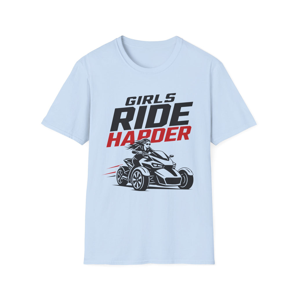 Girls Ride Harder T-Shirt