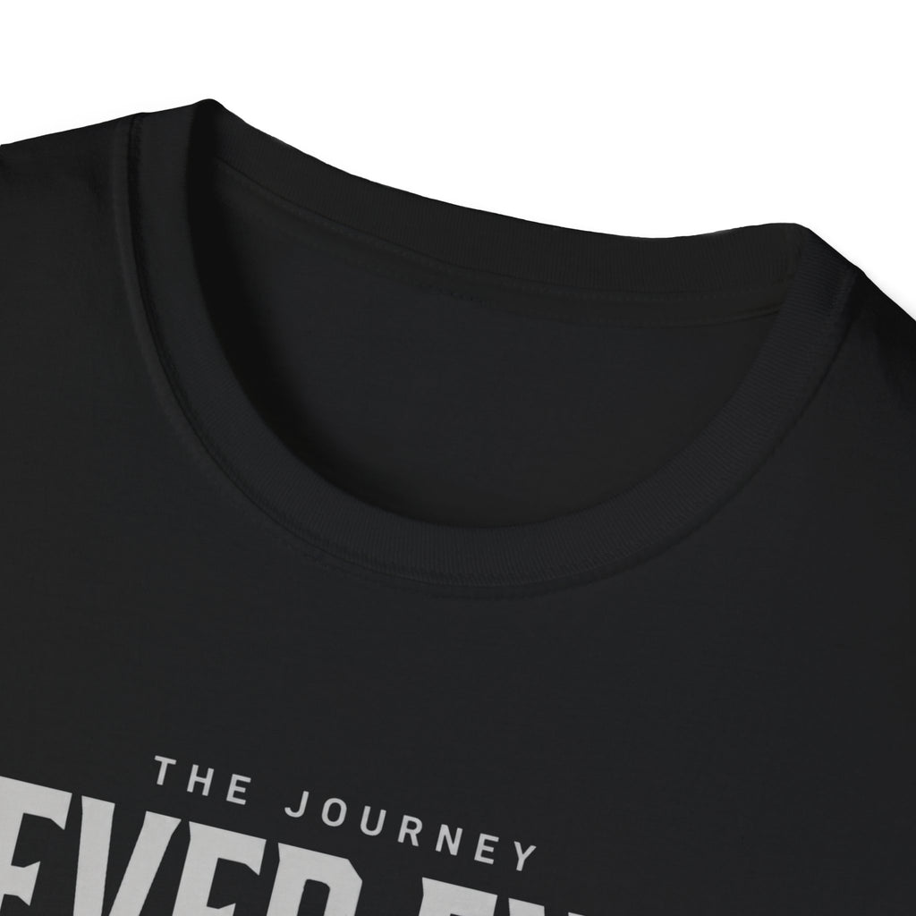 The Journey Never Ends White T-Shirt