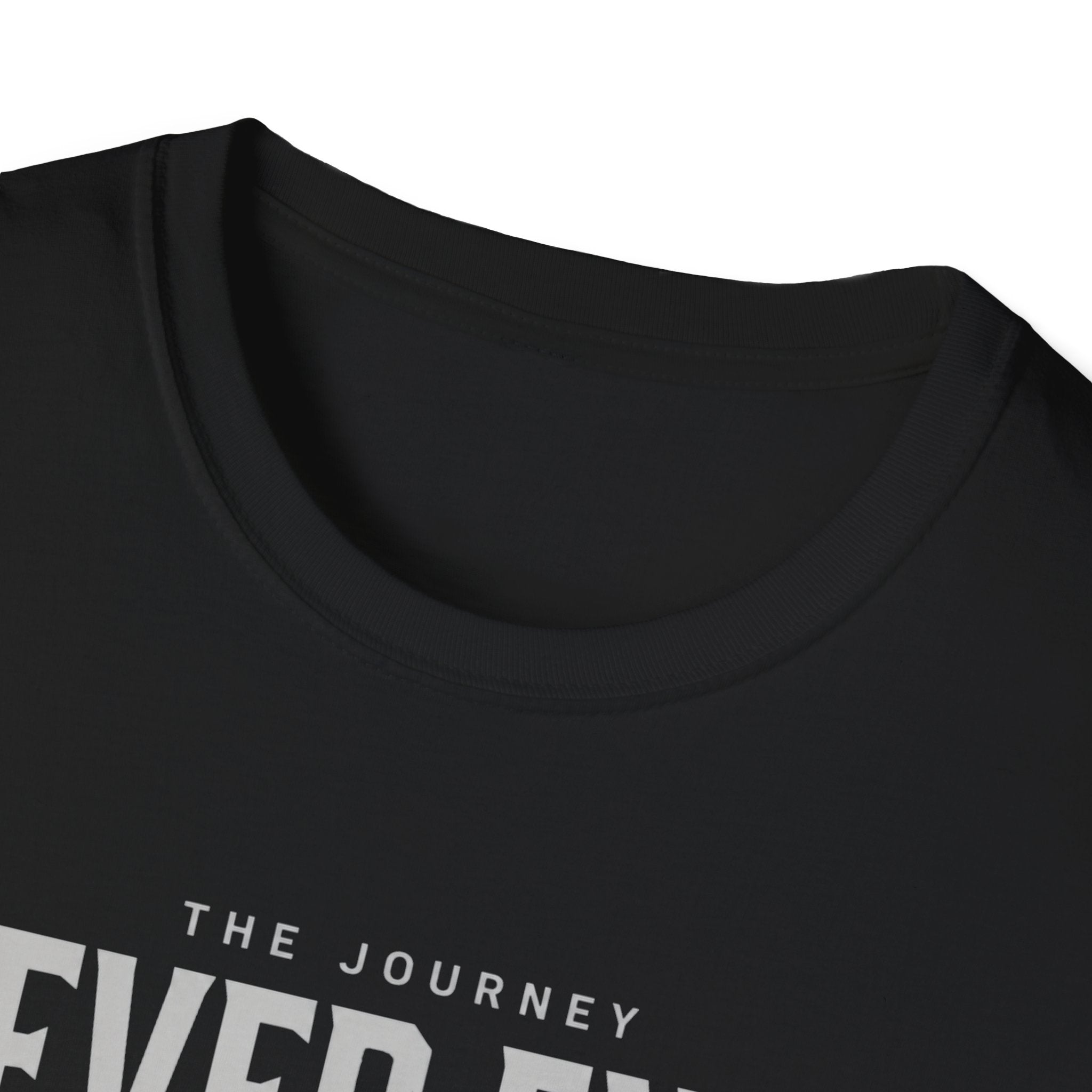 The Journey Never Ends White T-Shirt