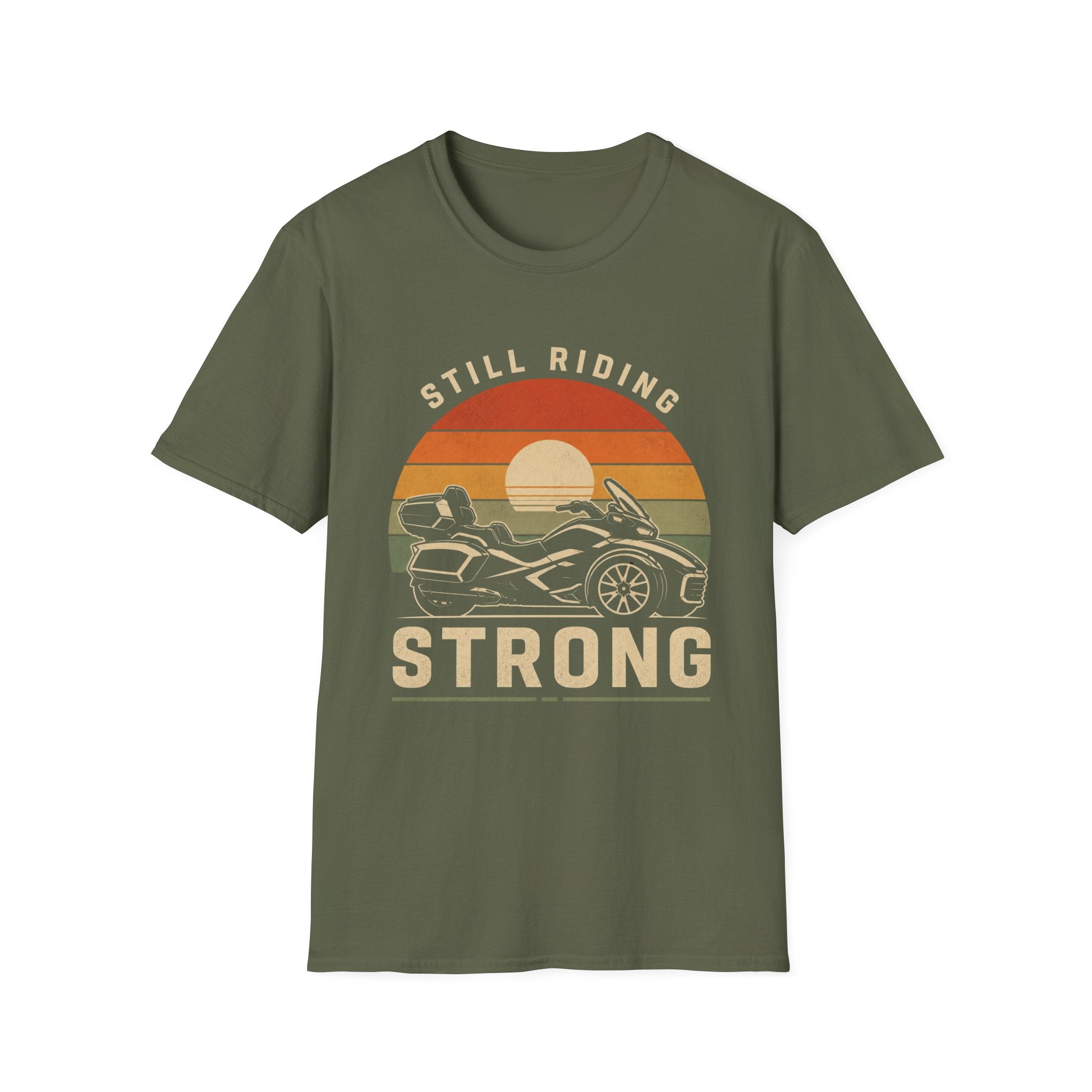 Still Riding Strong Sunset T-Shirt