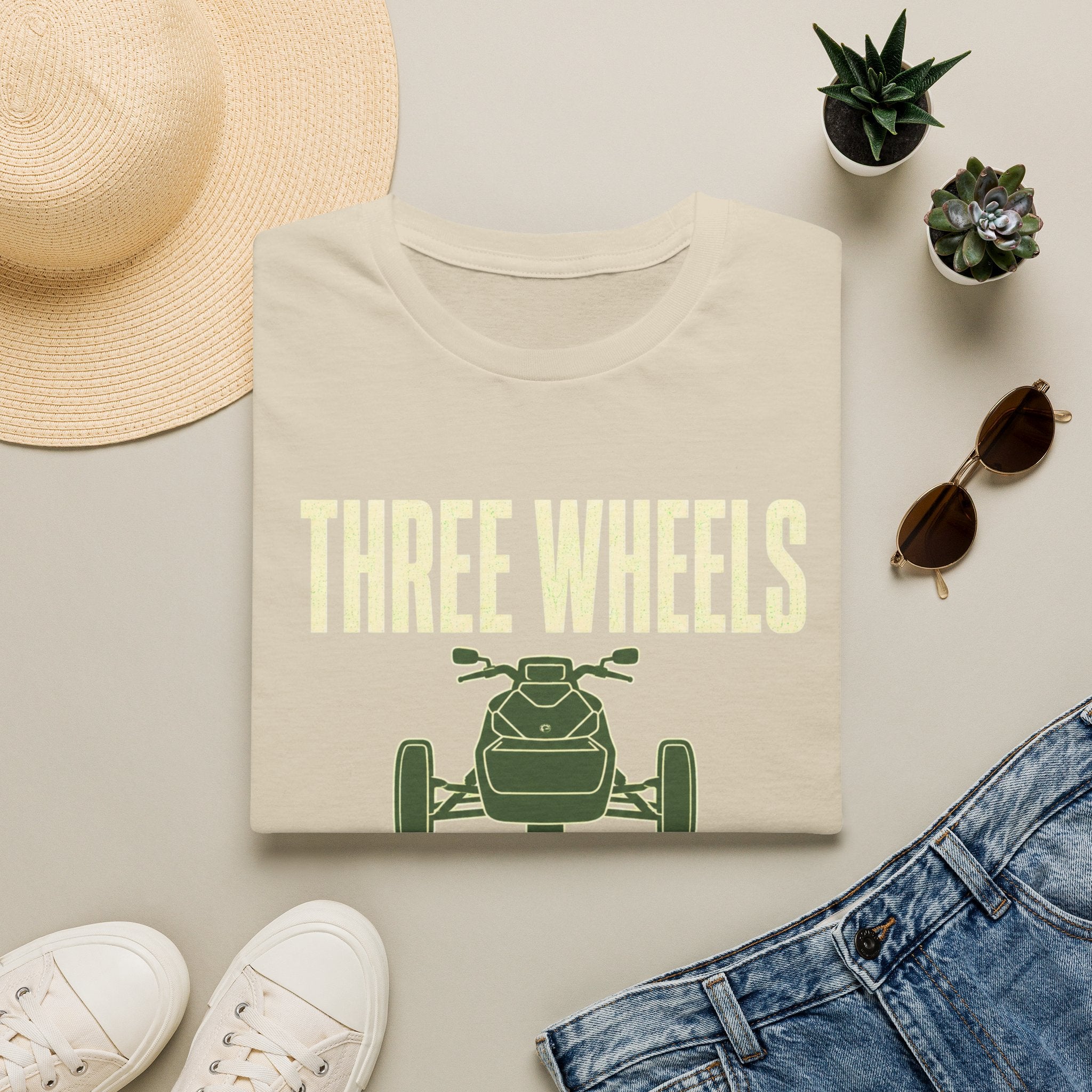 Three Wheels One Frunk T-Shirt