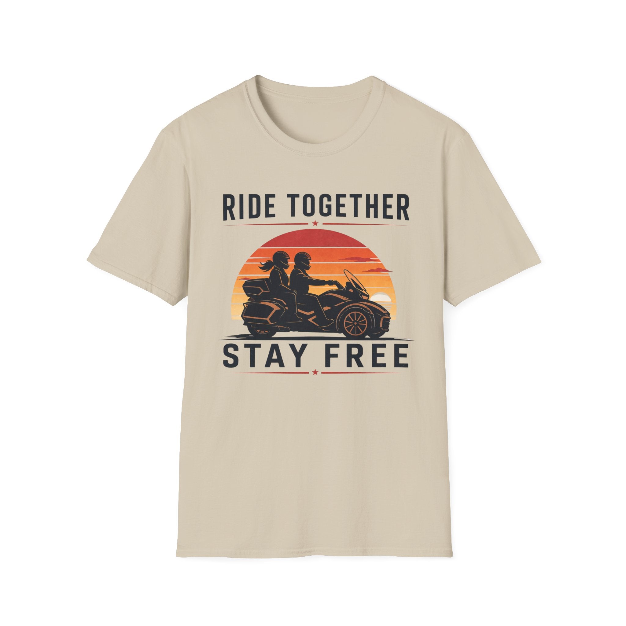 Ride Together Stay Together Sunset T-Shirt