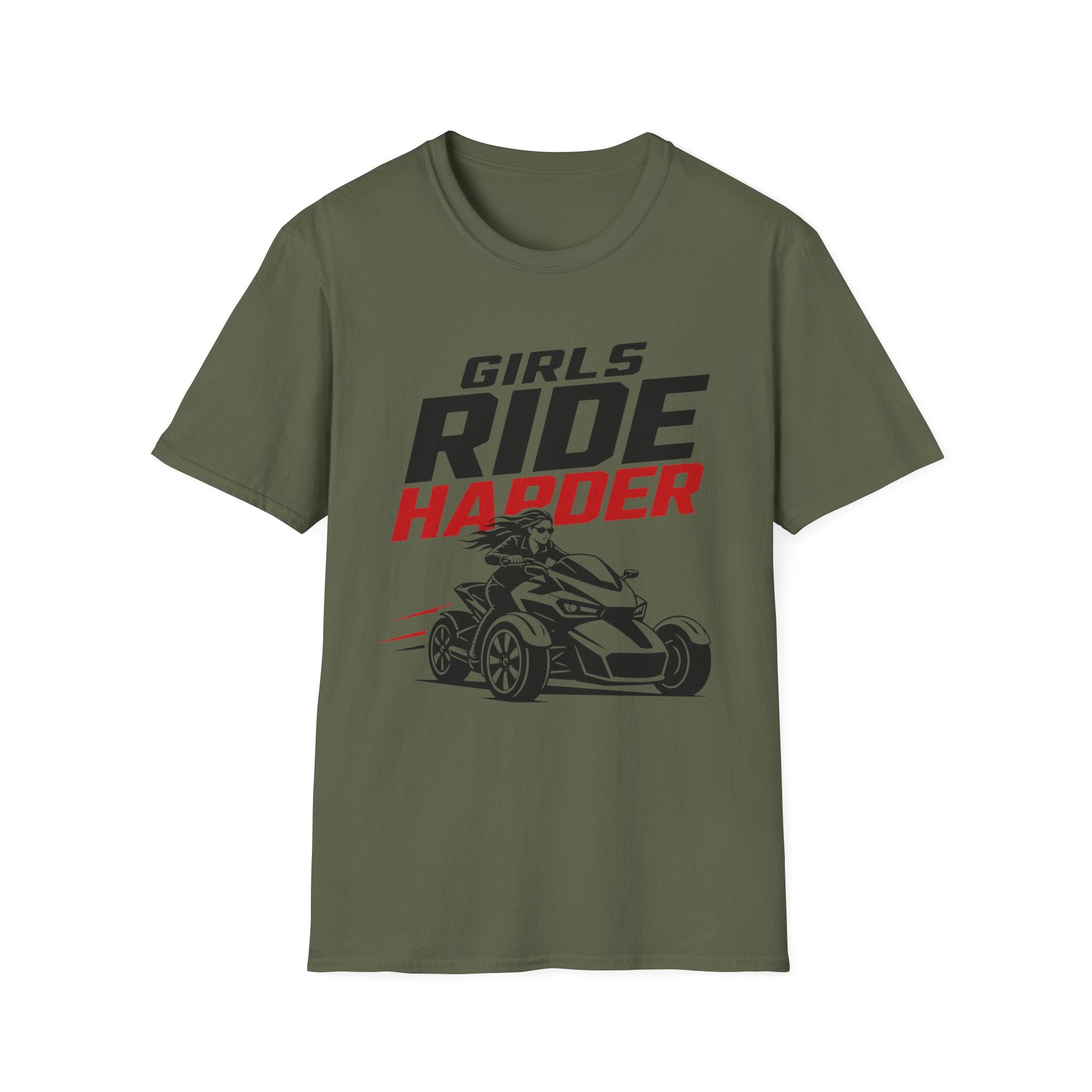 Girls Ride Harder T-Shirt