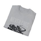 The Journey Never Ends White T-Shirt