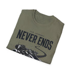 The Journey Never Ends T-Shirt