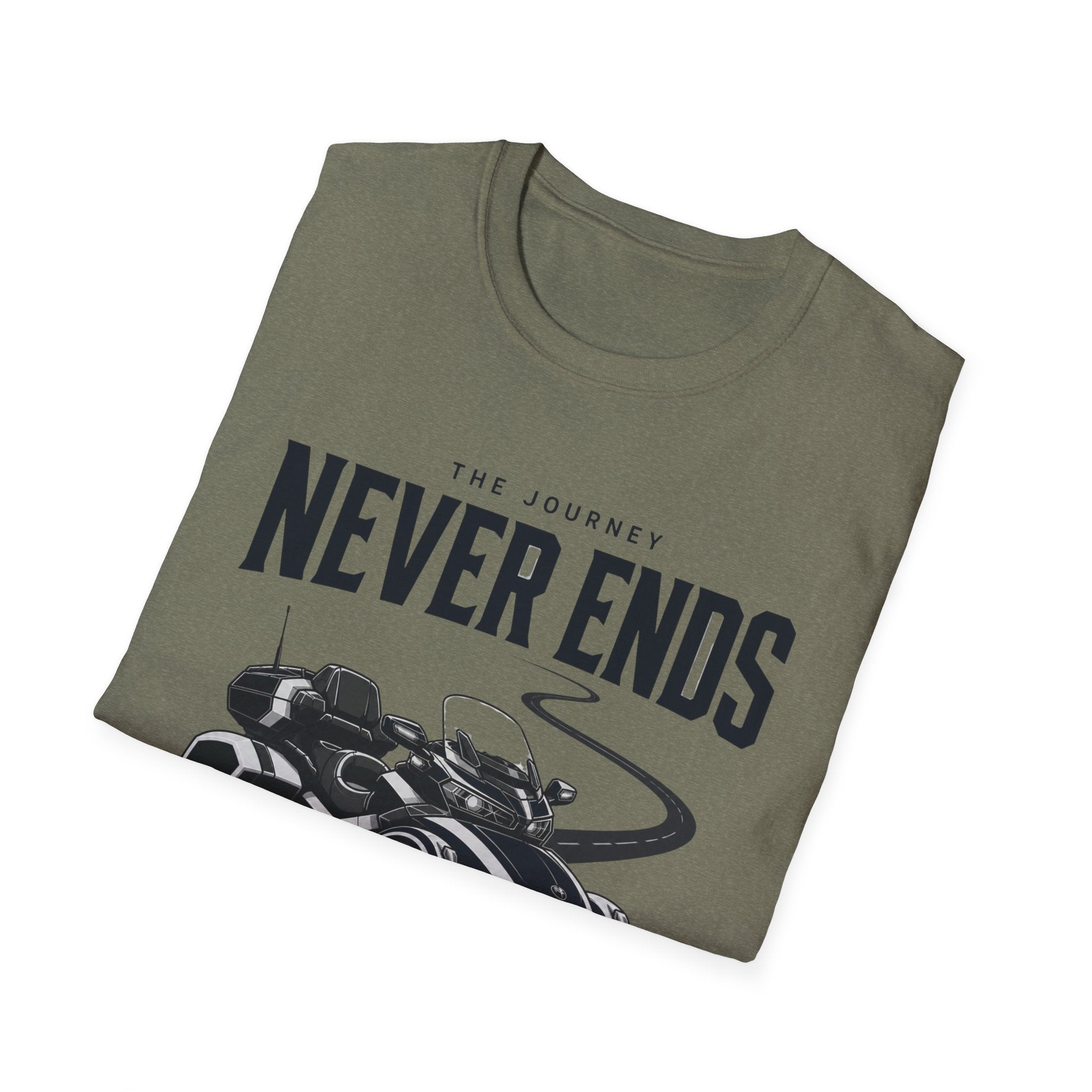 The Journey Never Ends T-Shirt