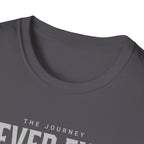 The Journey Never Ends White T-Shirt