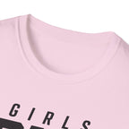 Girls Ride Harder Words T-Shirt