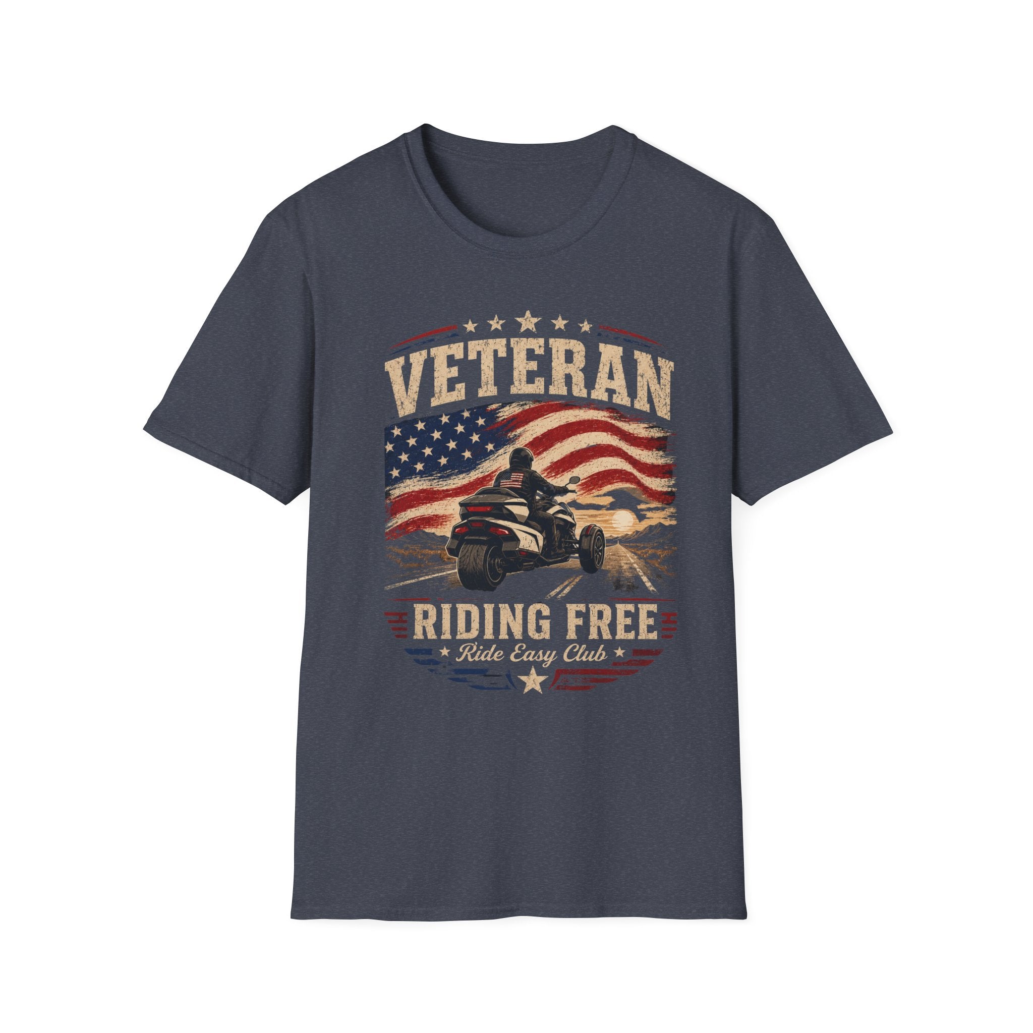 Veteran Riding Free T-Shirt