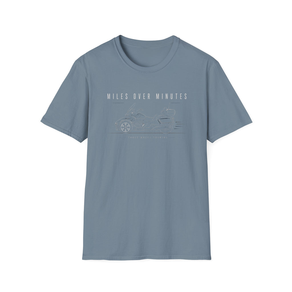 Miles Over Minutes Black Shirt T-Shirt