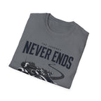 The Journey Never Ends T-Shirt