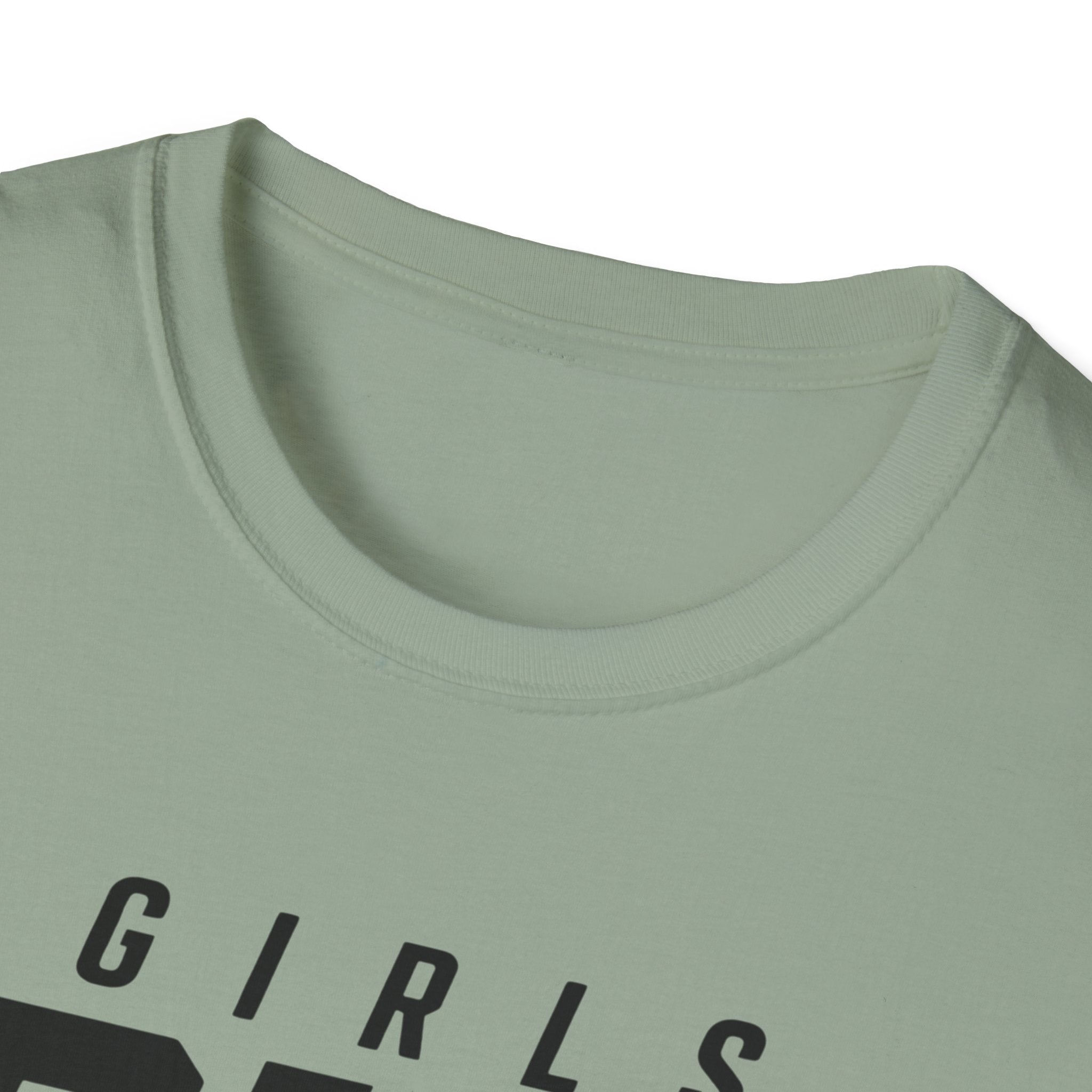 Girls Ride Harder Words T-Shirt
