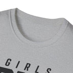 Girls Ride Harder Words T-Shirt