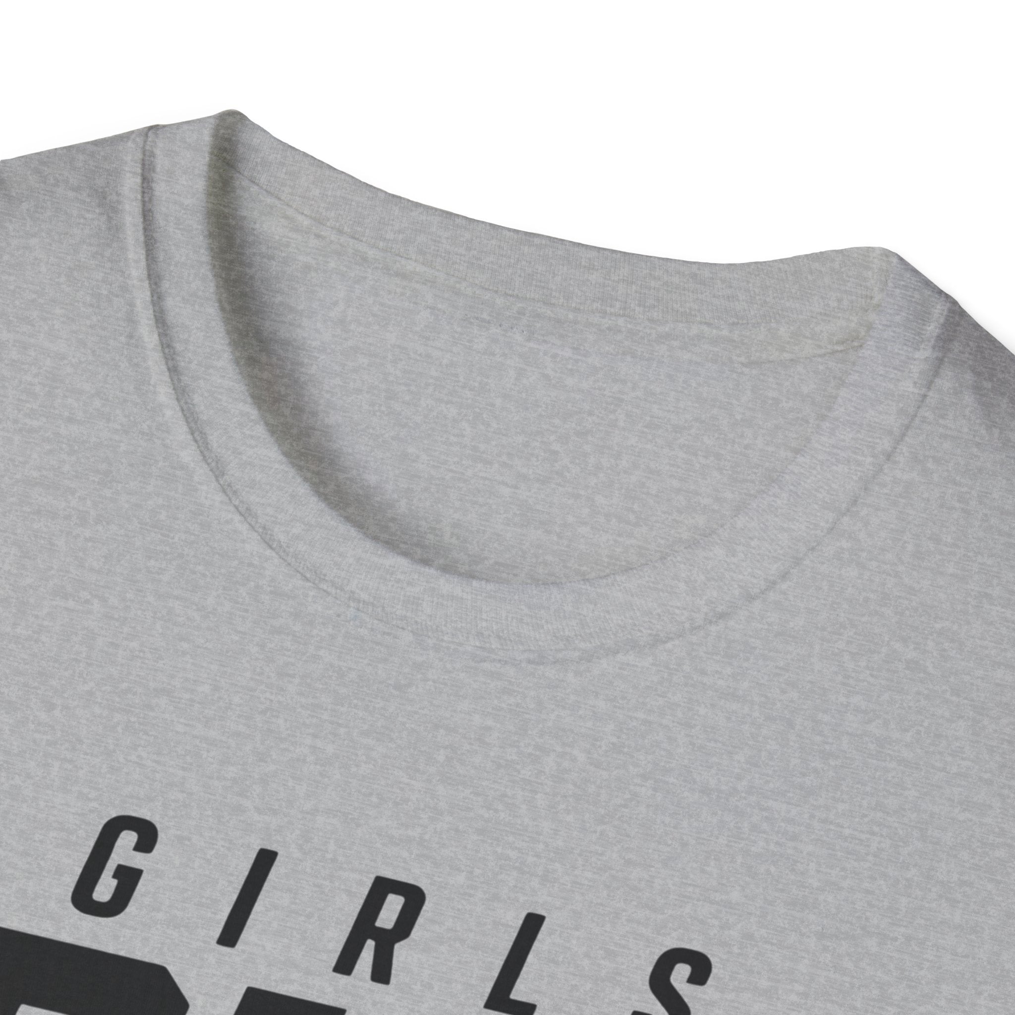 Girls Ride Harder Words T-Shirt
