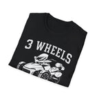 3 Wheels Zero Regrets T-Shirt