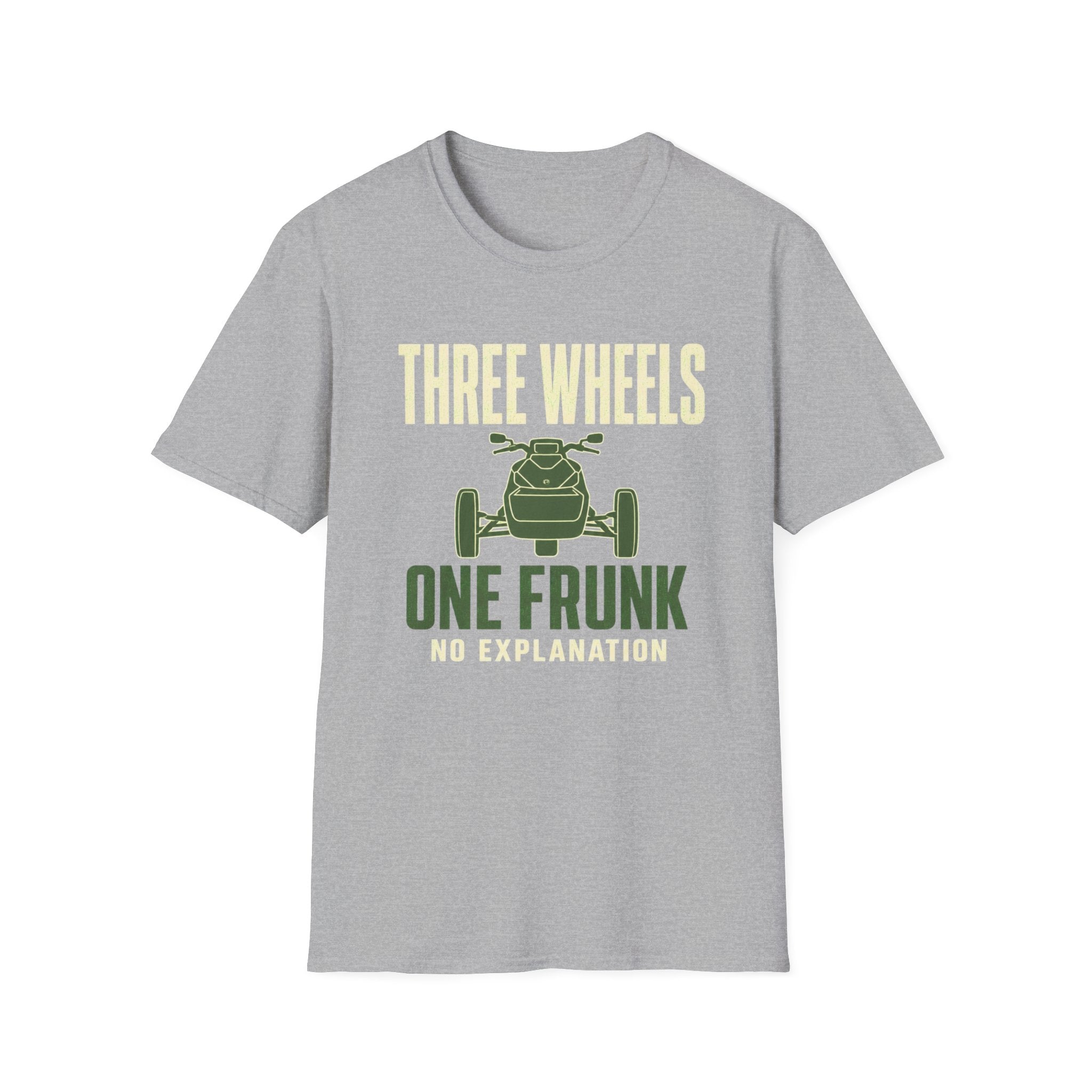 Three Wheels One Frunk T-Shirt