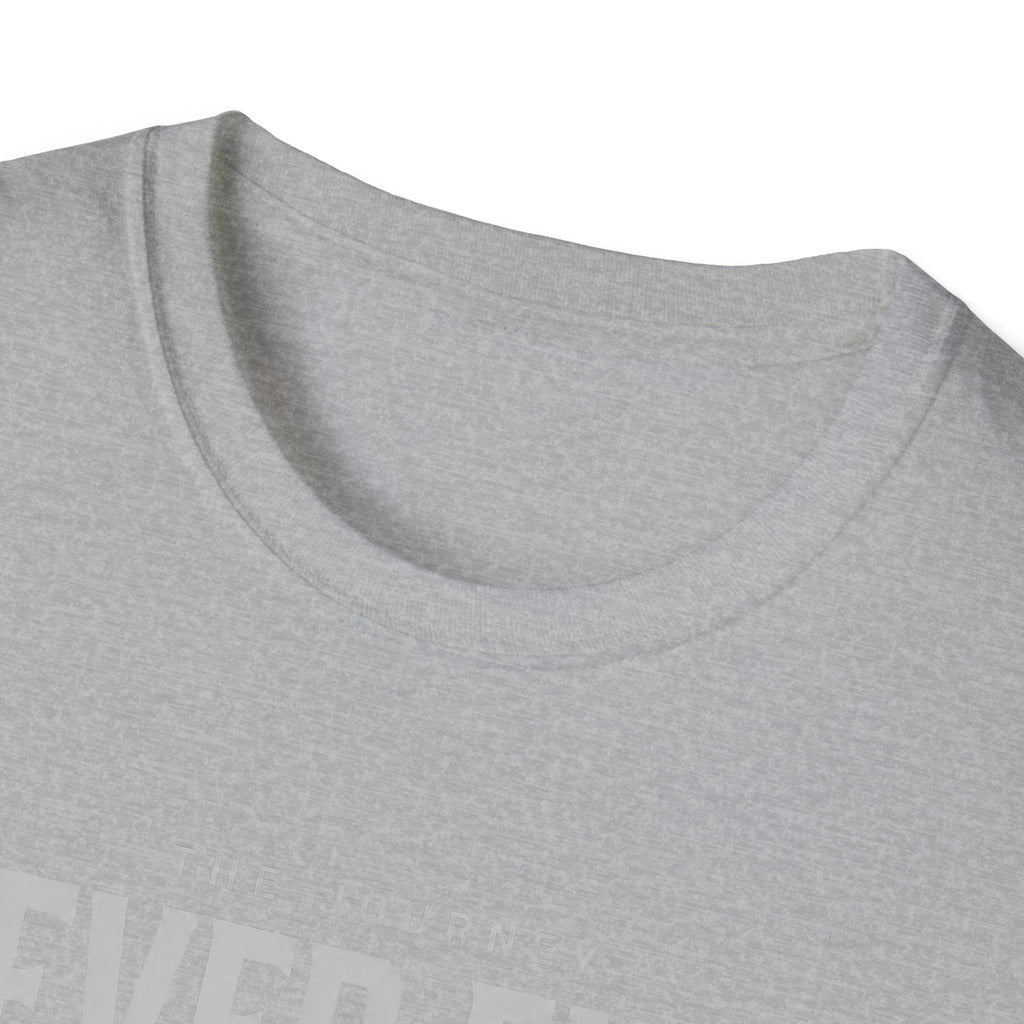 The Journey Never Ends White T-Shirt