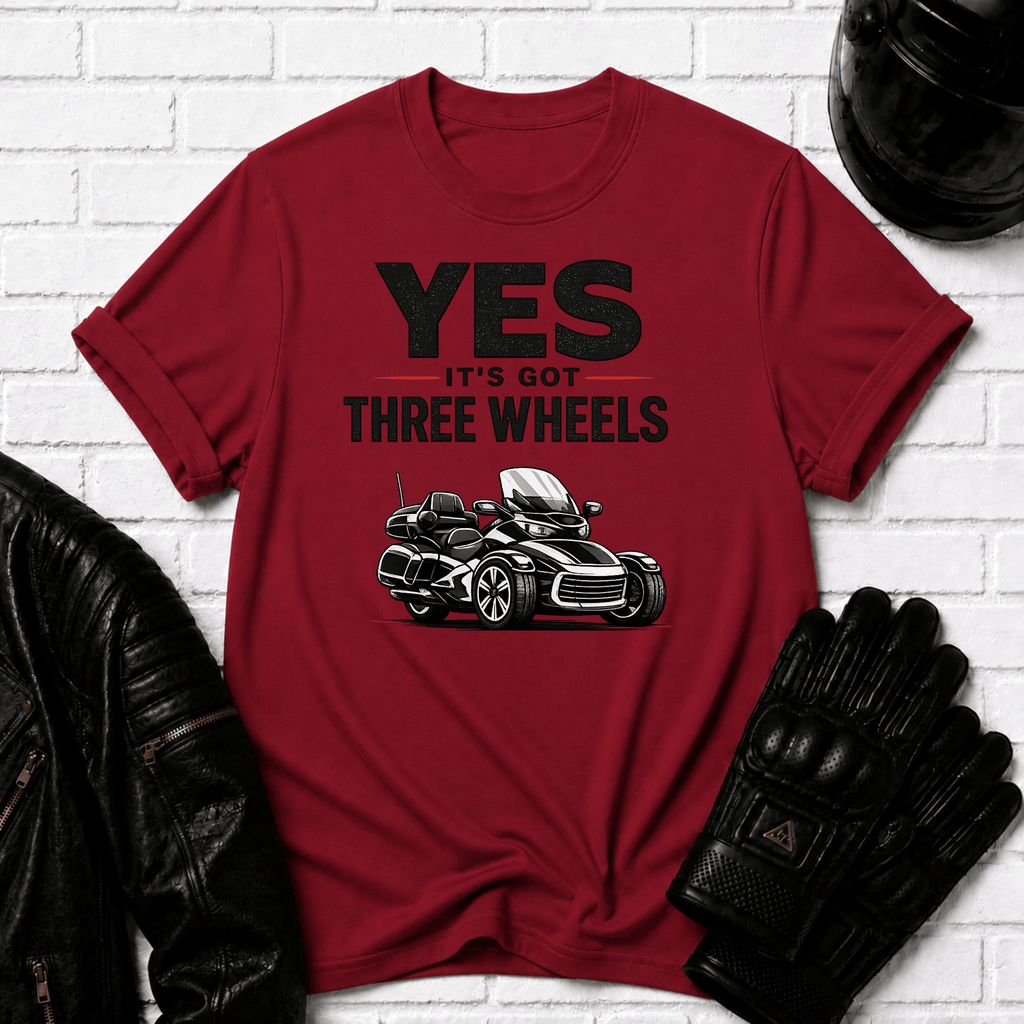 Yes It's Got Three Wheels