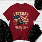 Veteran Riding Free T-Shirt