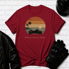 Where Stress Ends T-Shirt