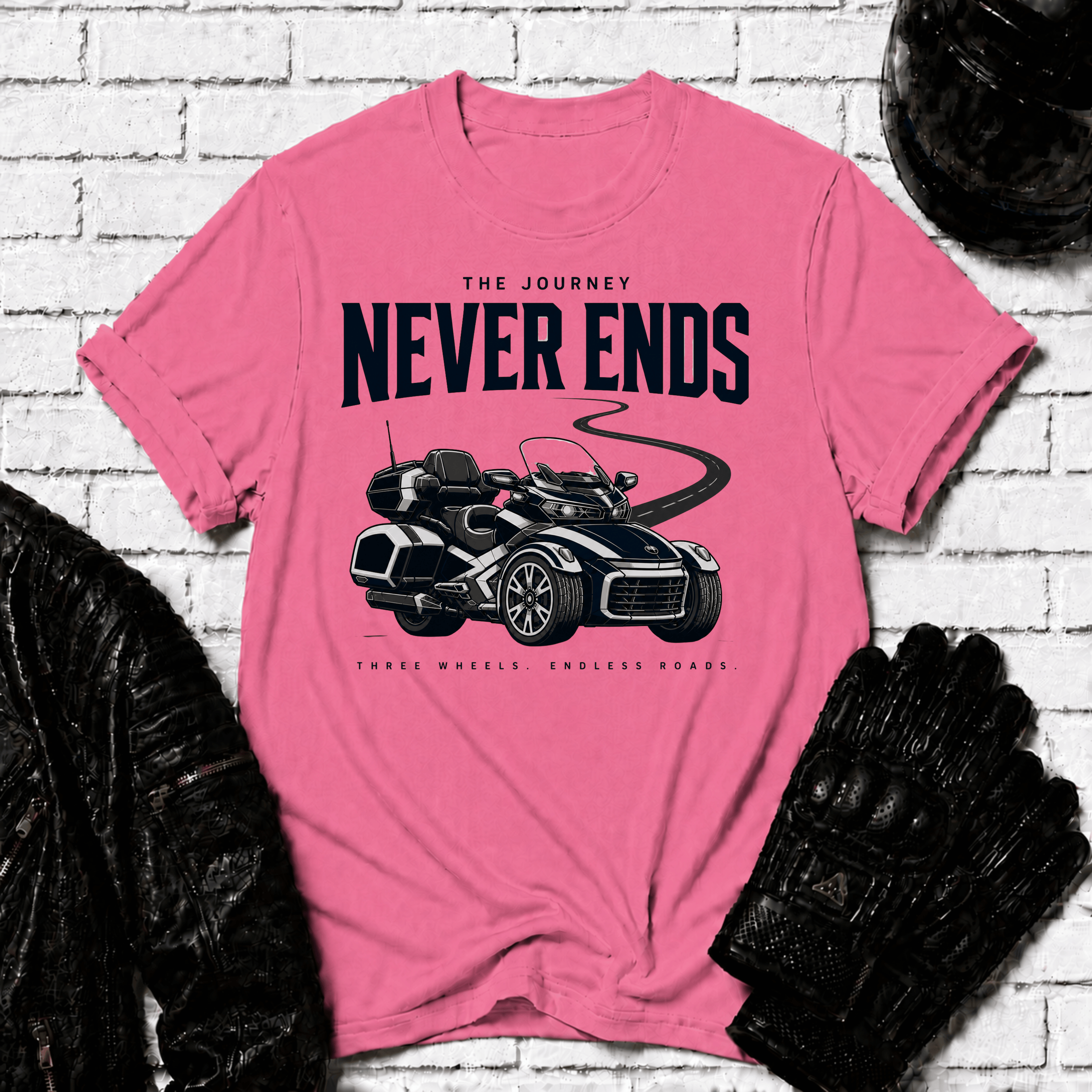 The Journey Never Ends T-Shirt