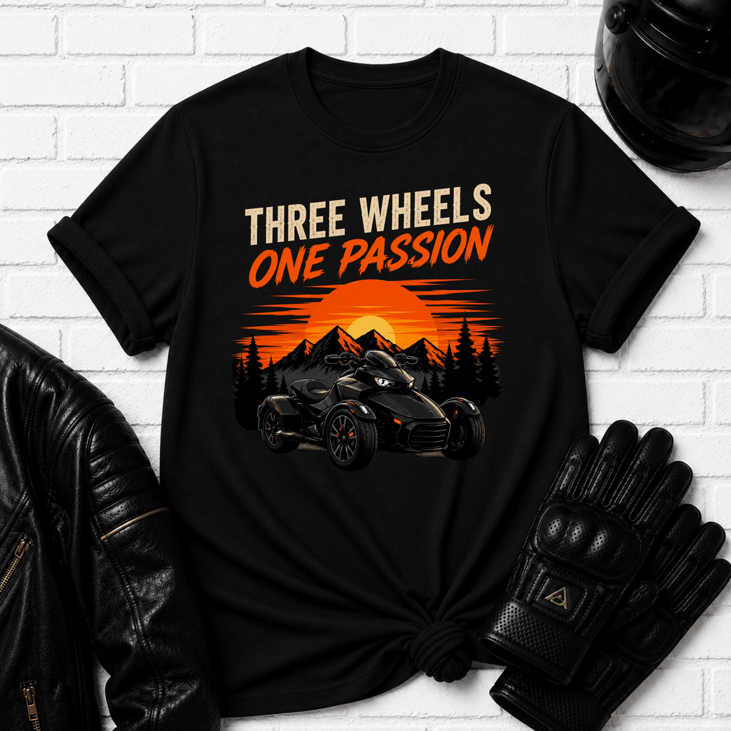 Three Wheels One Passion T-Shirt