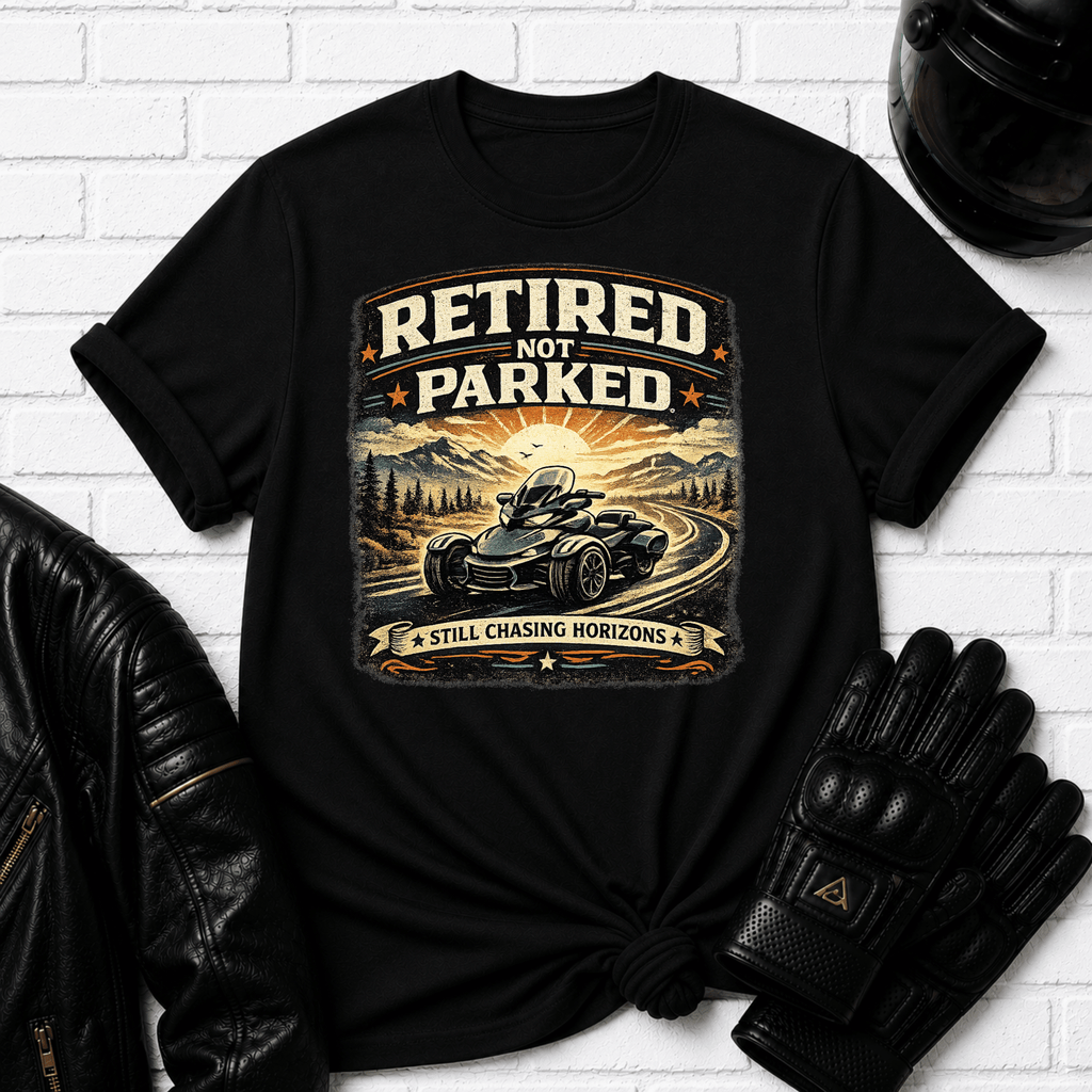 Retired Not Parked T-Shirt