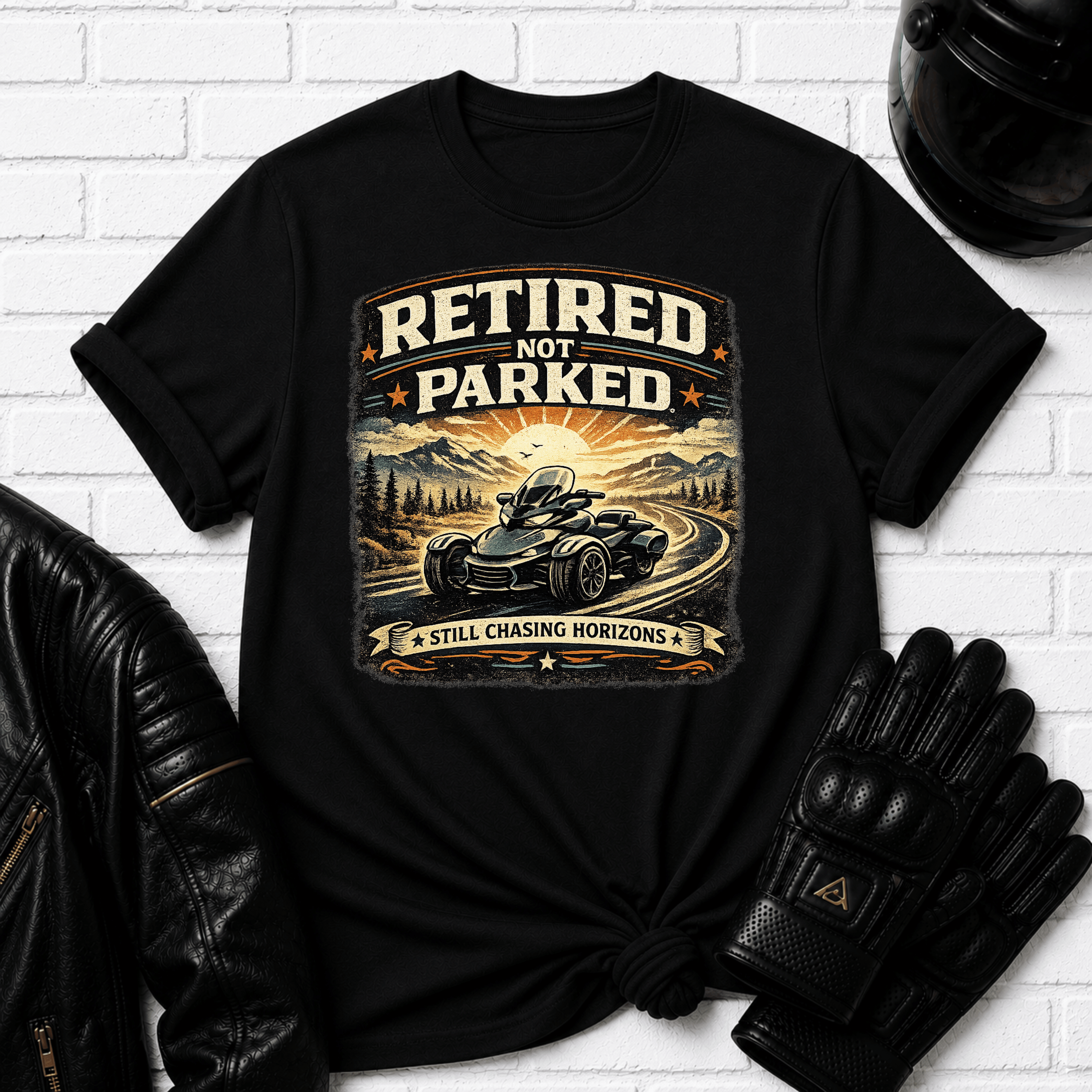 Retired Not Parked T-Shirt