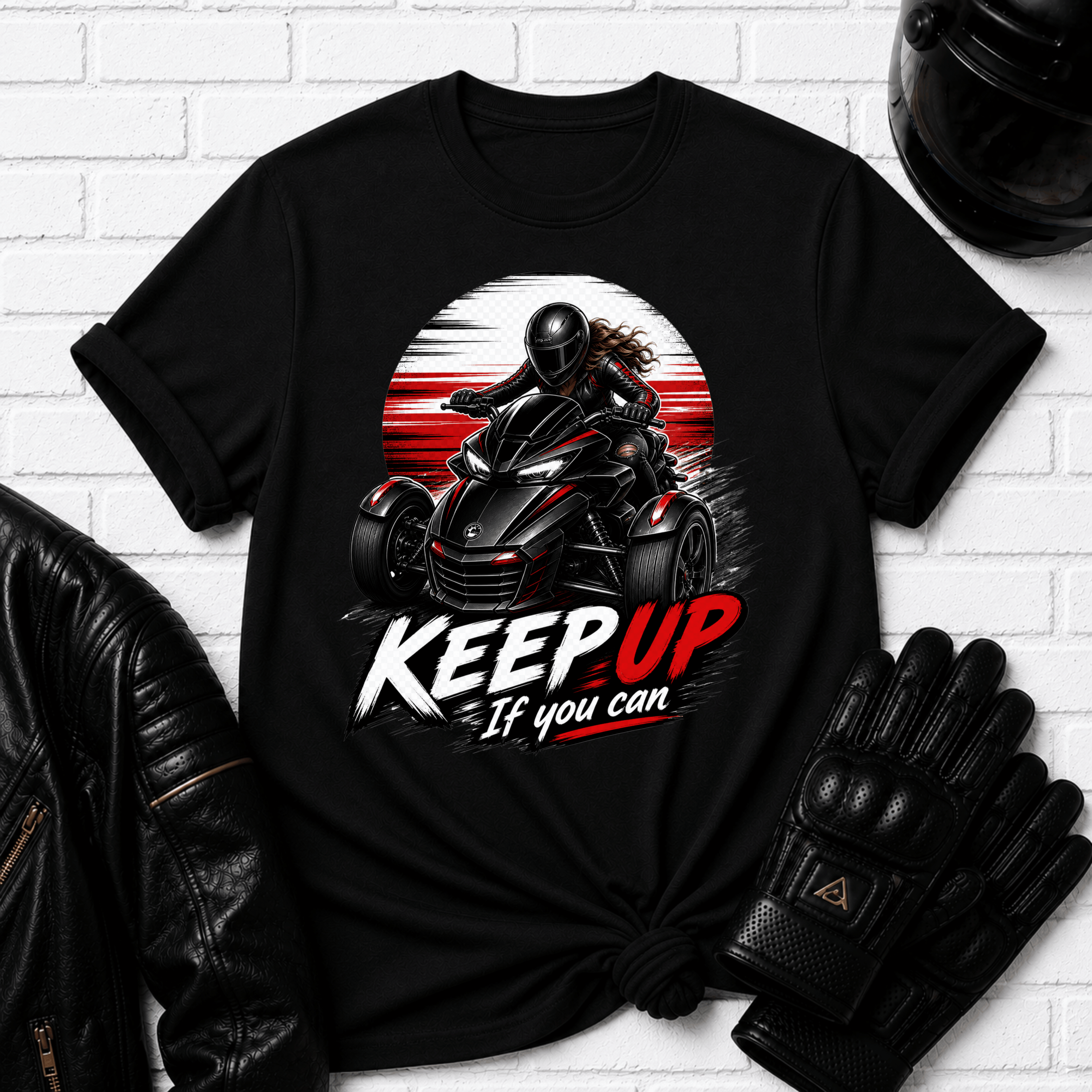 Keep Up If You Can Circle T-Shirt