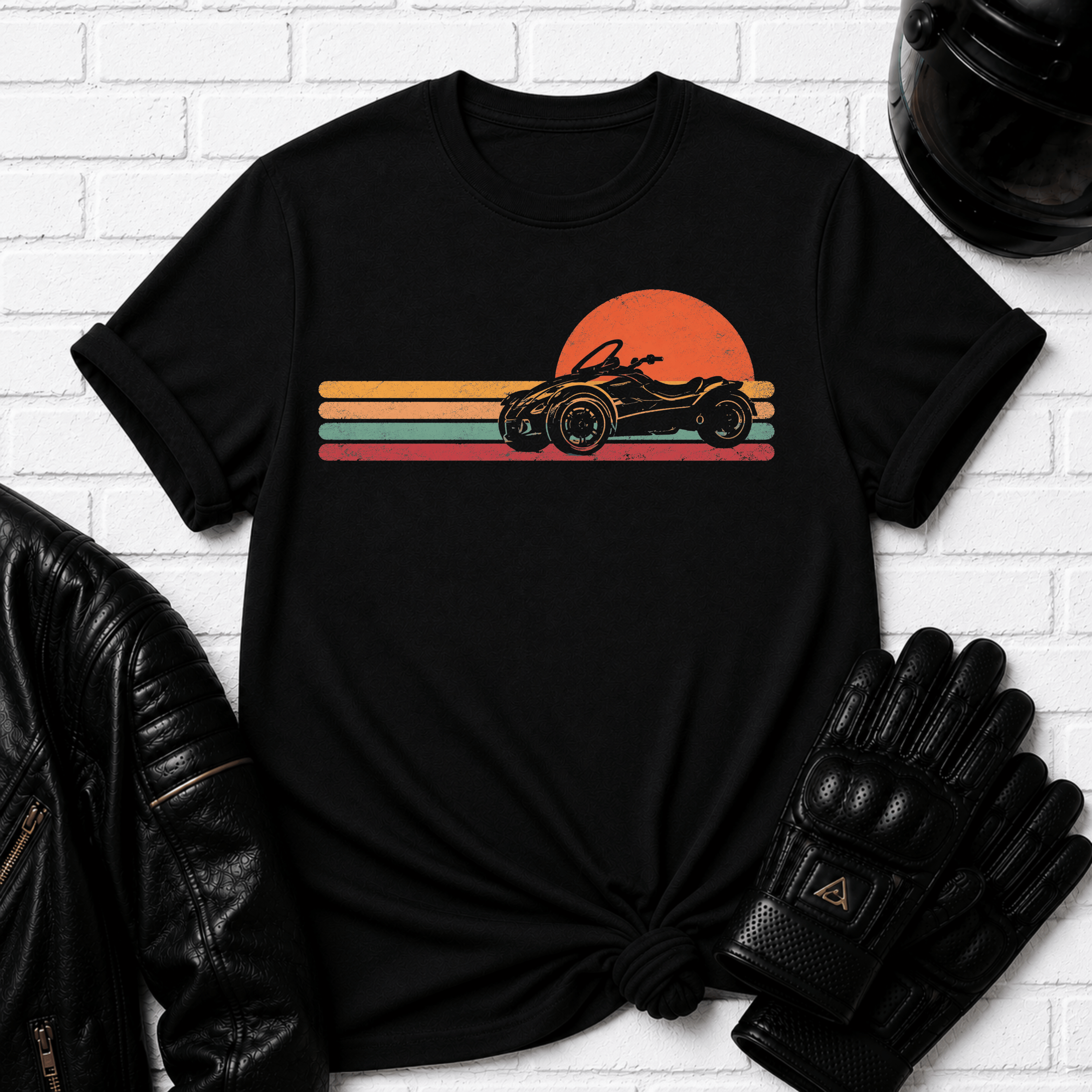 Retro Reverse Trike T- Shirt