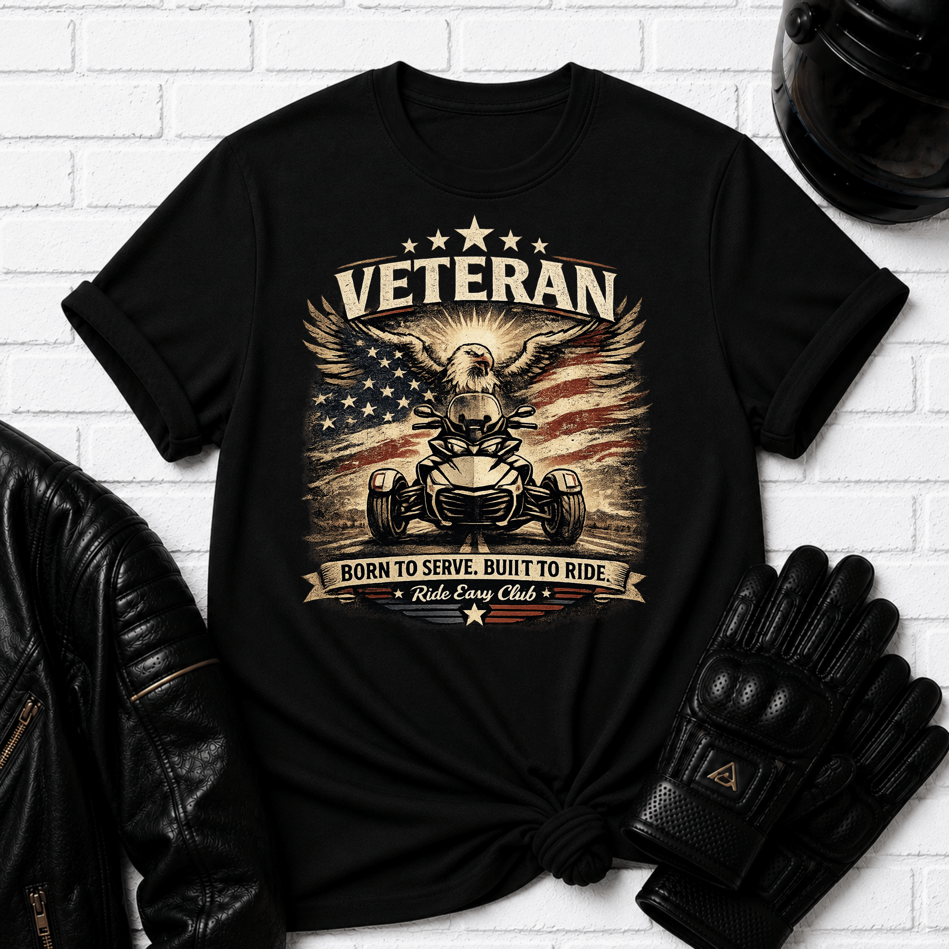 Veteran Born to Serve T-Shirt