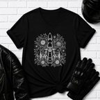 Flower Ryker V Neck T-Shirt