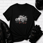 F3 Sketch V Neck T-Shirt