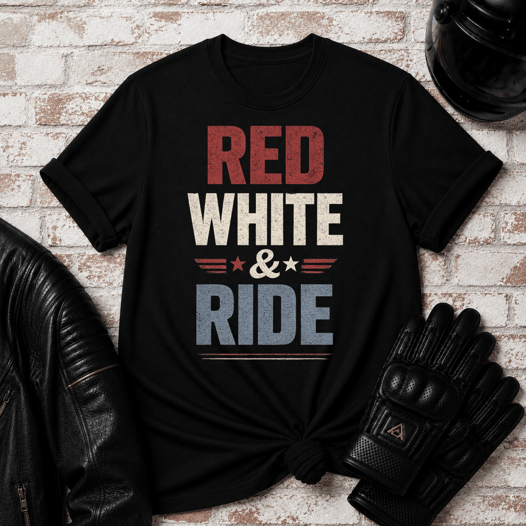 Red White Ride T-Shirt