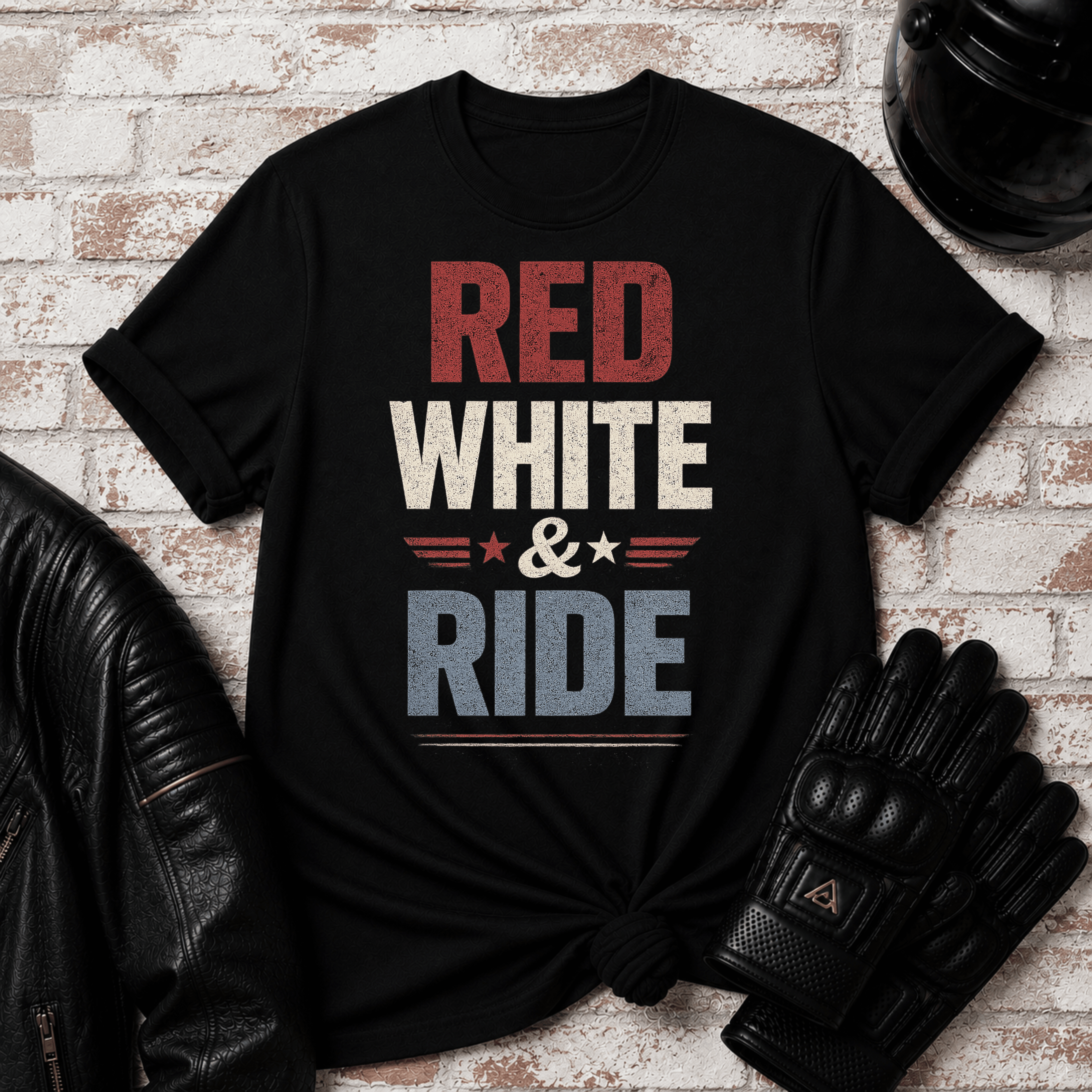 Red White Ride T-Shirt