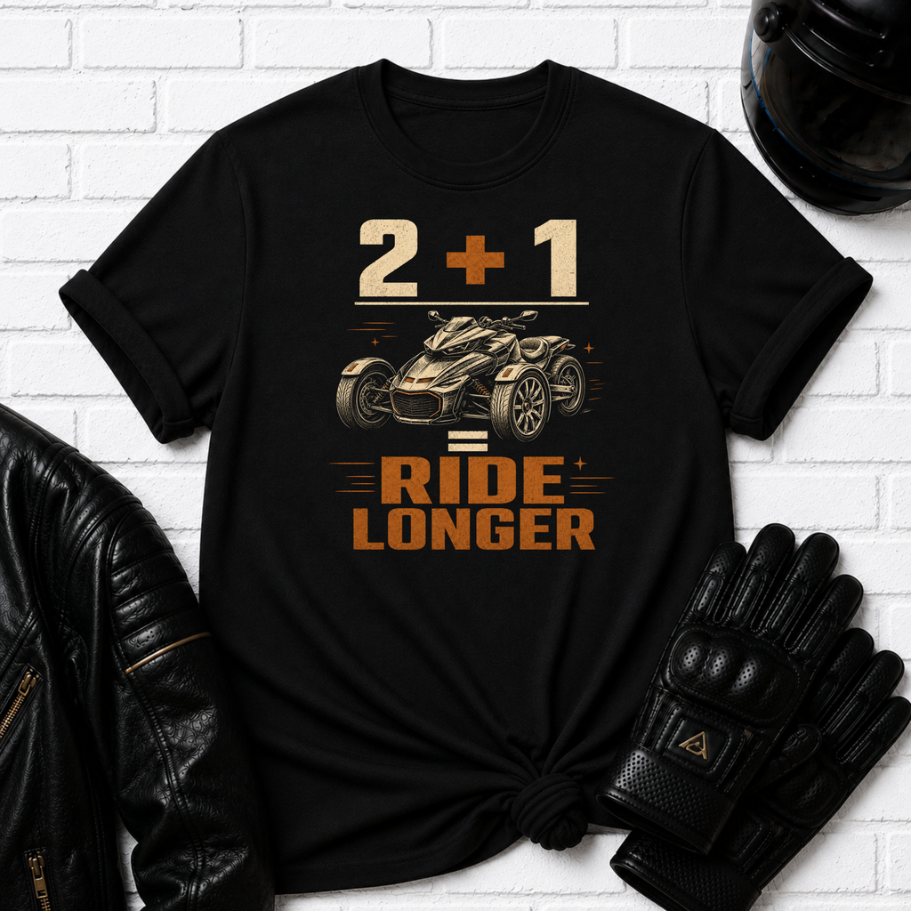 2+1 Ride Longer T-Shirt